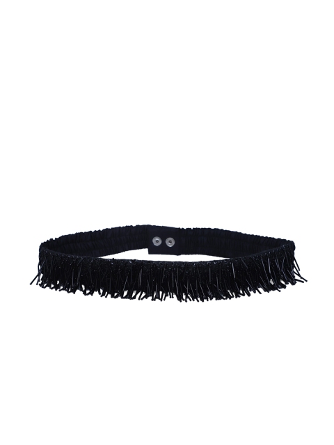 

Diwaah Women Black Embellished Belt