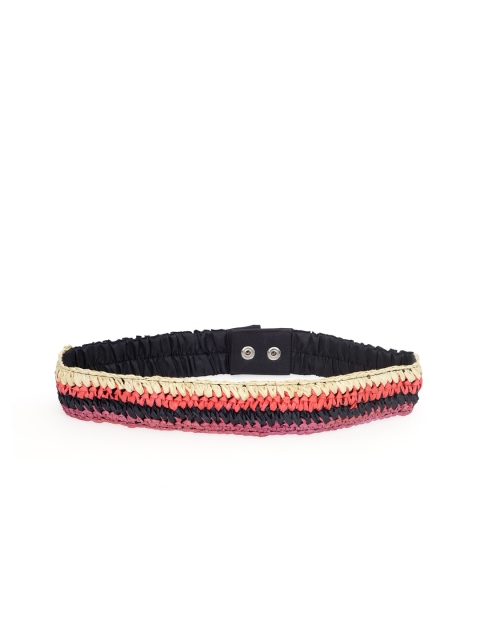 

Diwaah Women Black & Beige Embellished Belt