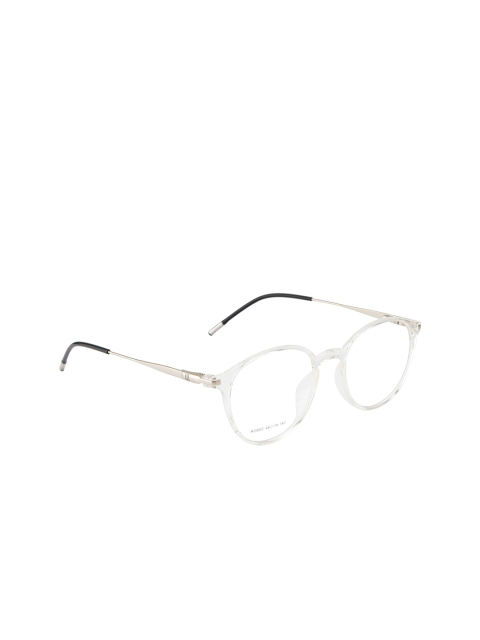 

Ted Smith Unisex White & Gold-Toned Solid Full Rim Round Frames TS-KO002_CRY