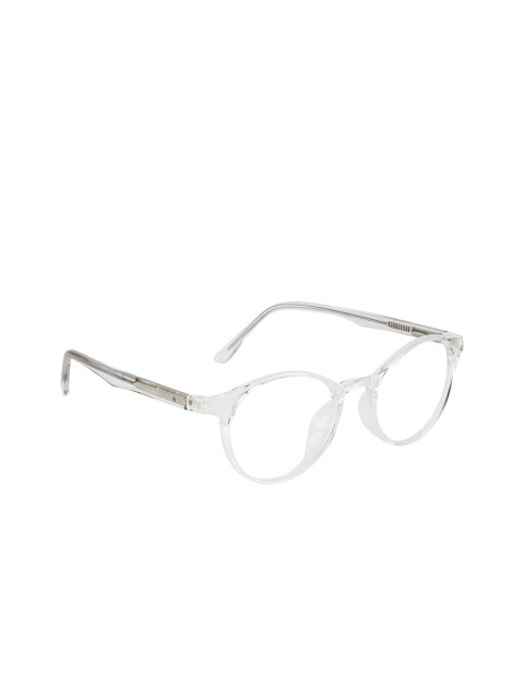 

Ted Smith Unisex Transparent Solid Full Rim Round Frames TS-86307_CRY