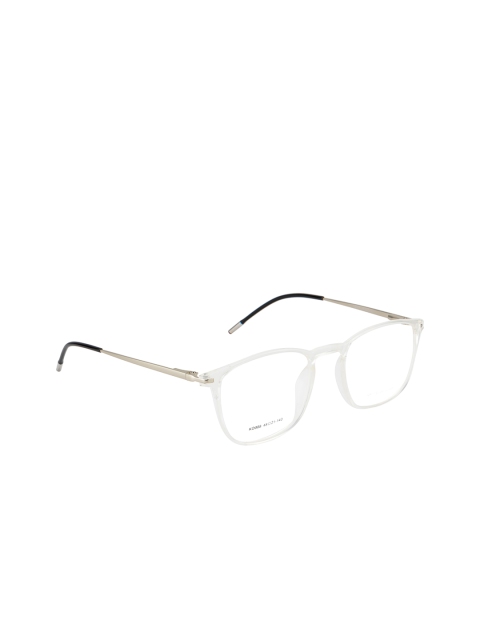 

Ted Smith Unisex Transparent Solid Full Rim Square Frames TS-KO008_CRY