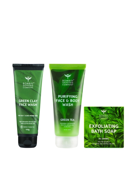 

Bombay Shaving Company Bath & Body Gift Set, Green