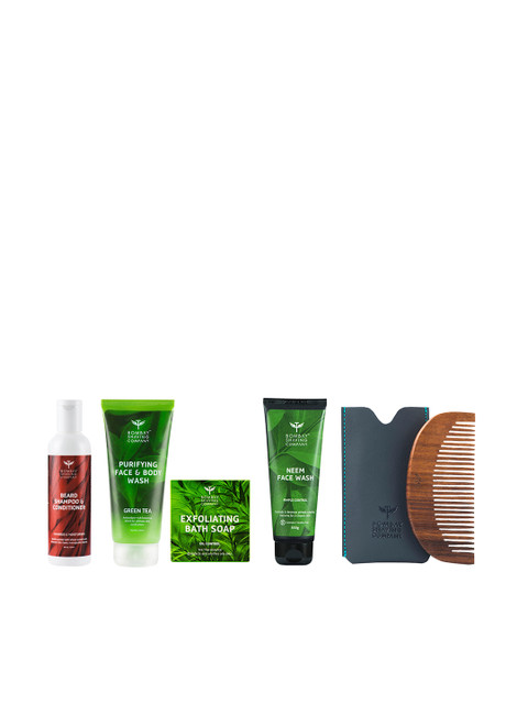 

Bombay Shaving Company Bath & Body Gift Set, Green
