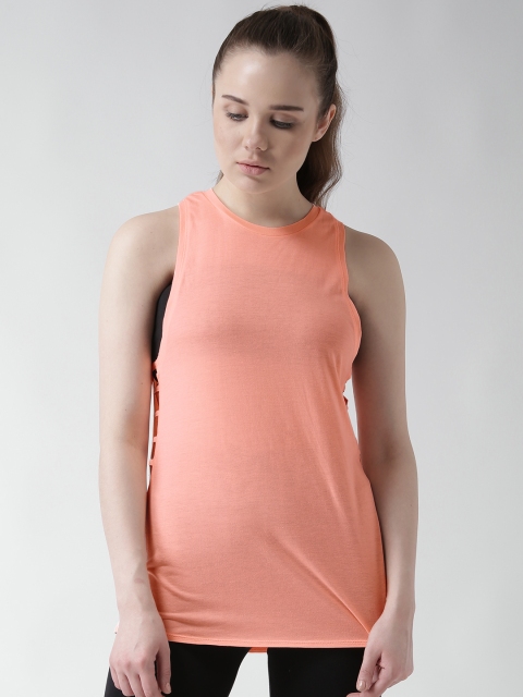 

New Look Women Coral Orange Top