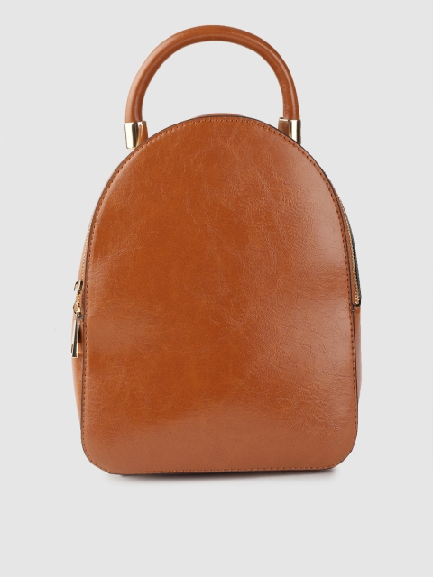 

DOROTHY PERKINS Women Tan Brown Solid Backpack