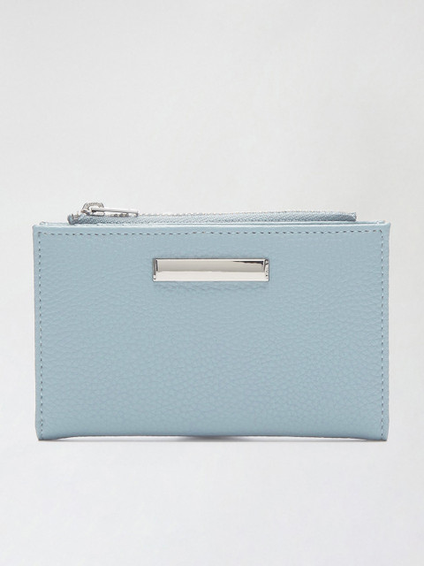 

DOROTHY PERKINS Women Blue Solid Two Fold Wallet