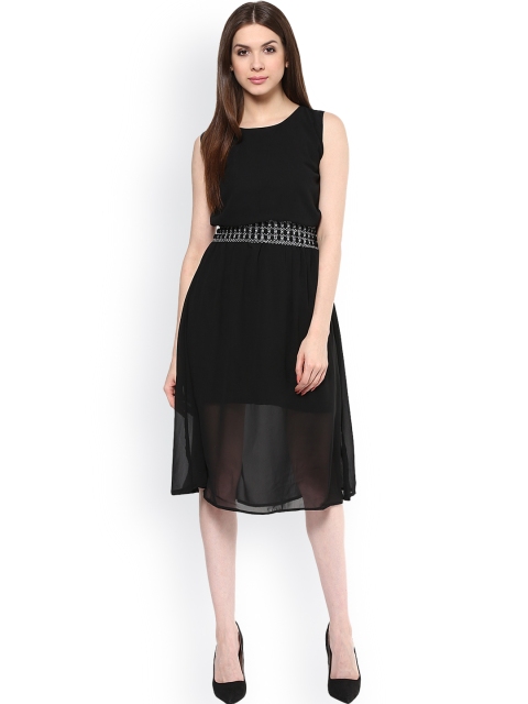 

Hapuka Black A-Line Dress