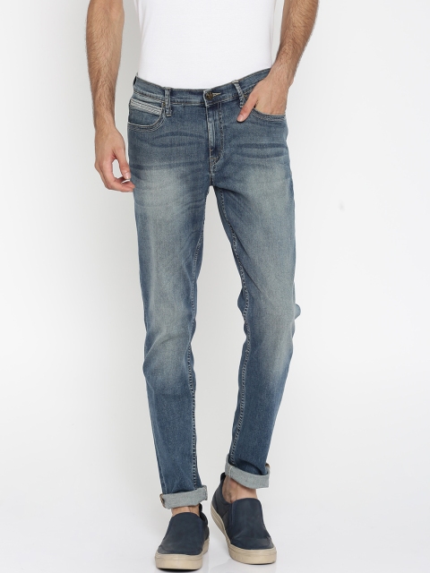 

Lee Men Blue Bruce Skinny Fit Jeans