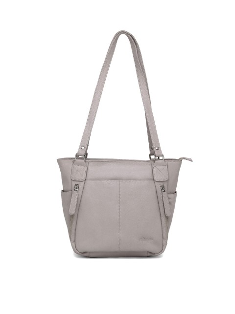 

WildHorn Grey Solid Shoulder Bag