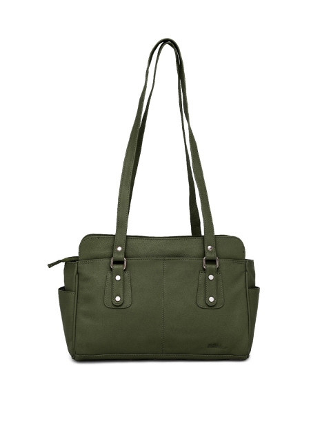 

WildHorn Green Solid Shoulder Bag