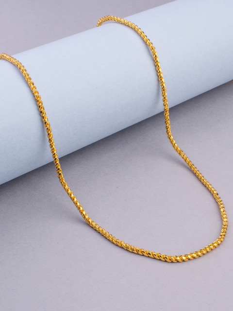 

Alankruthi Gold-Toned Brass Gold-Plated Chain