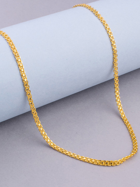 

Alankruthi Gold-Toned Brass Gold-Plated Handcrafted Chain