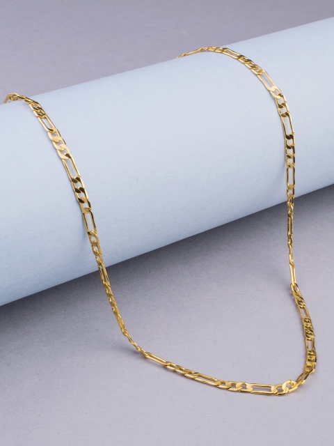 

Alankruthi Gold-Toned Brass Gold-Plated Handcrafted Chain