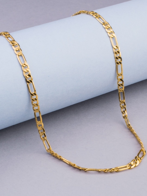 

Alankruthi Gold-Toned Brass Gold-Plated Handcrafted Chain