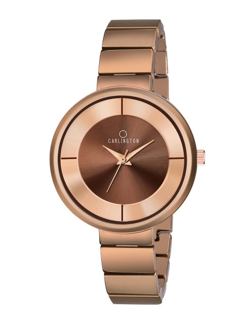 

CARLINGTON Women Brown Analogue Watch