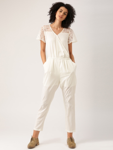

DressBerry Off-White Jumpsuit