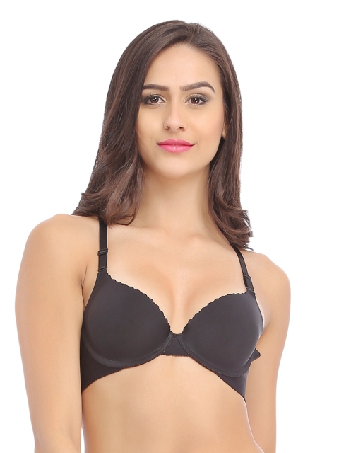 

Clovia Black Push-Up Bra BR0618P13