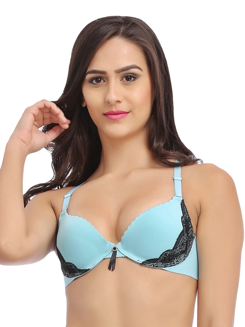 

Clovia Blue Push-Up Bra BR0625P03