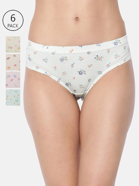

Dollar Missy Women Pack Of 6 Assorted Hipster Briefs MMBP-121L-IE-PO6-NEW