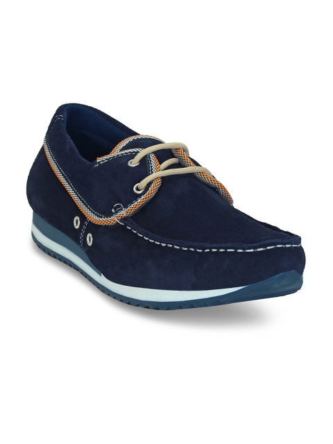 

Get Glamr Men navy Blue Suede Sneakers