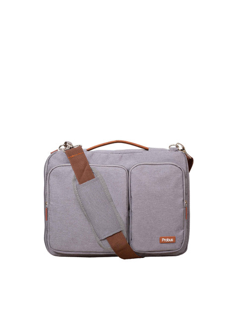 

PROBUS Unisex Grey Solid Laptop Sleeve