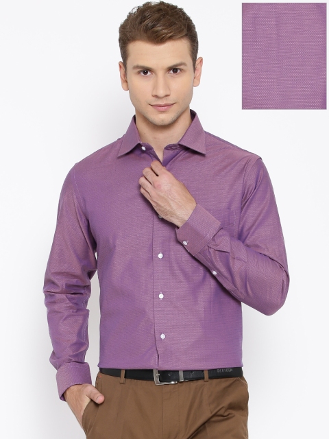

Van Heusen Purple Slim Fit Formal Shirt