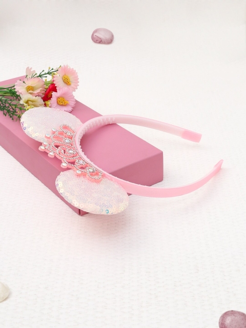 

The Magic Wand Pink Embellished Hairband