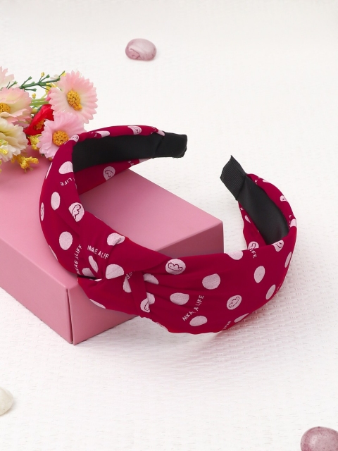 

The Magic Wand Girls Maroon Hairband