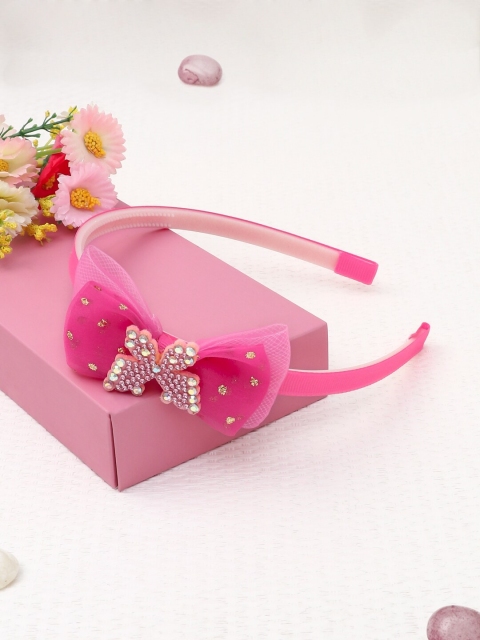 

The Magic Wand Fuchsia Embellished Hairband