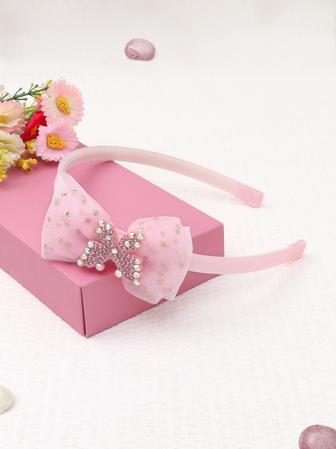 

The Magic Wand Pink Embellished Hairband