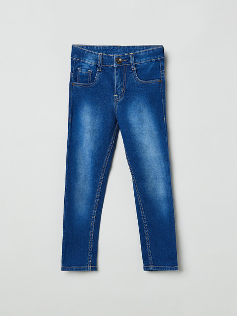

max Boys Blue Slim Fit Jeans