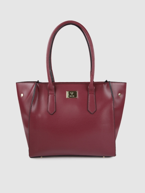 

Allen Solly Maroon Solid Shoulder Bag