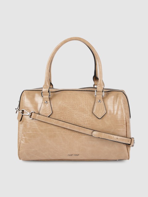 

Allen Solly Brown Textured Shoulder Bag