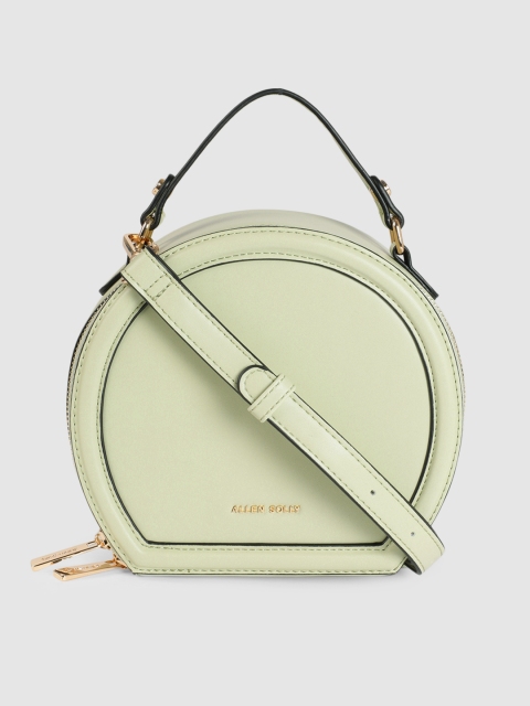 

Allen Solly Green Solid Sling Bag