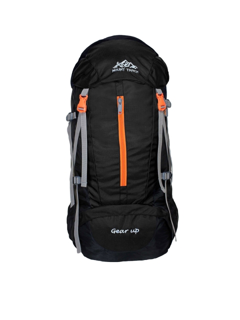 

MOUNT TRACK Black & Grey Solid Gear Up Rucksack