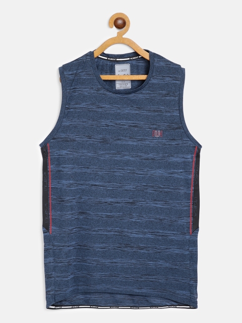 

Sweet Dreams Boys Navy Blue & Black Striped Lounge T-shirt