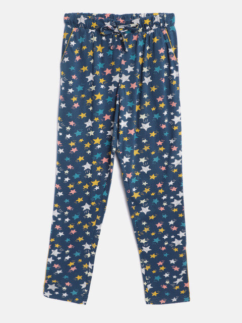 

Sweet Dreams Girls Assorted Stars Print Cotton Lounge Pants