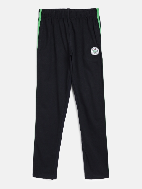

Sweet Dreams Boys Navy Blue Solid Cotton Lounge Pants