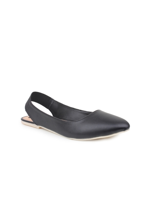 

Shoetopia Women Black Flats