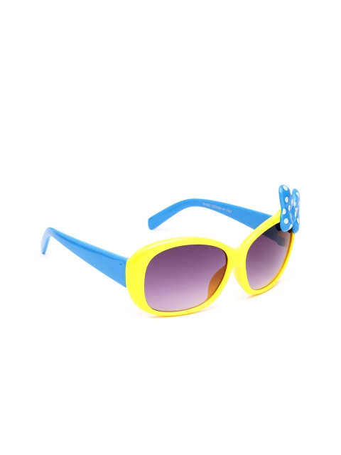 

DukieKooky Girls Purple Yellow frame Sunglasses