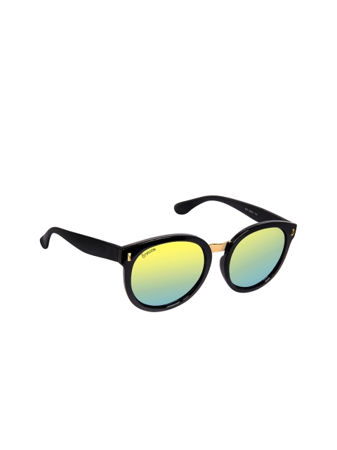 

Cardon Unisex Green Lens & Black Round Sunglasses NI-SGCD260