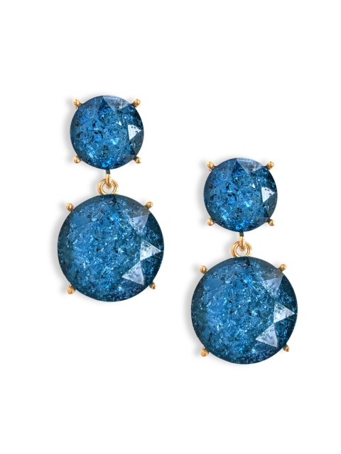 

Foxy Sperks Blue Contemporary Drop Earrings