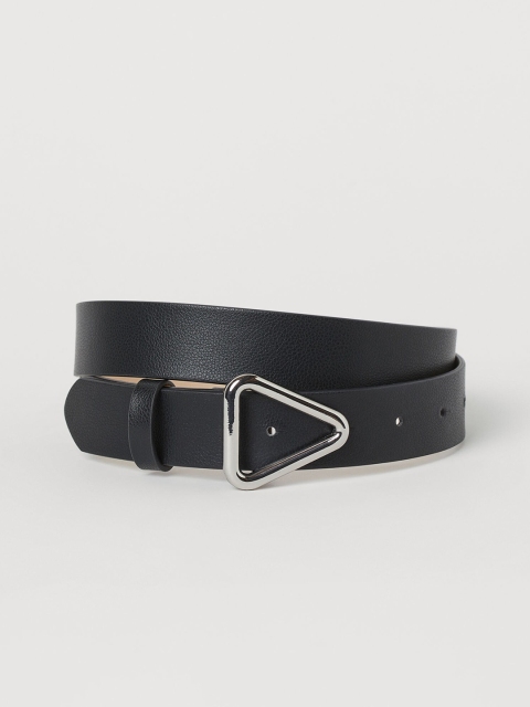 

H&M Women Black Long Waist Belt