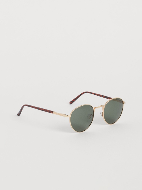 

H&M Men Gold-Toned Polarised Sunglasses