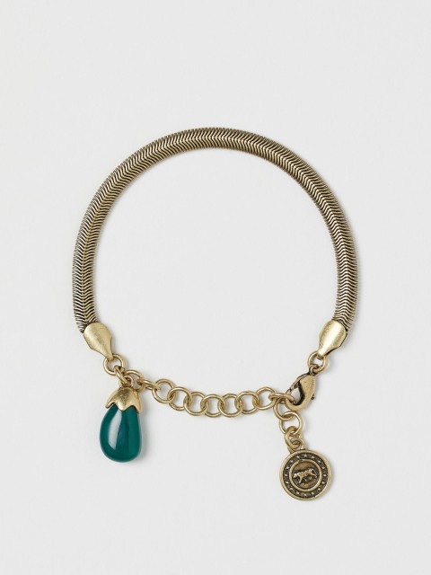 

H&M Women Gold Snake Chain Bracelet