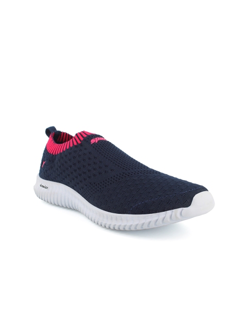 

Sparx Women Navy Blue Textile Running Shoes