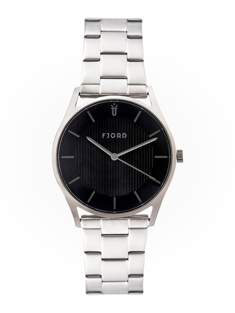 

FJORD Men Black Analogue Watch