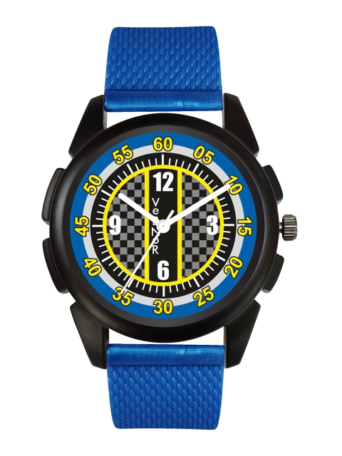 

VeBNoR Boys Yellow Analogue Watch