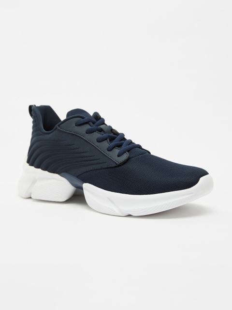 

shoexpress Women Navy Blue Walking Shoes