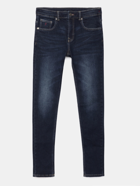 

Indian Terrain Boys Blue Heavy Fade Stretchable Jeans